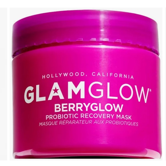 🍓 GLAMGLOW Berryglow™ Probiotic Recovery Face Mask - Picture 8 of 12